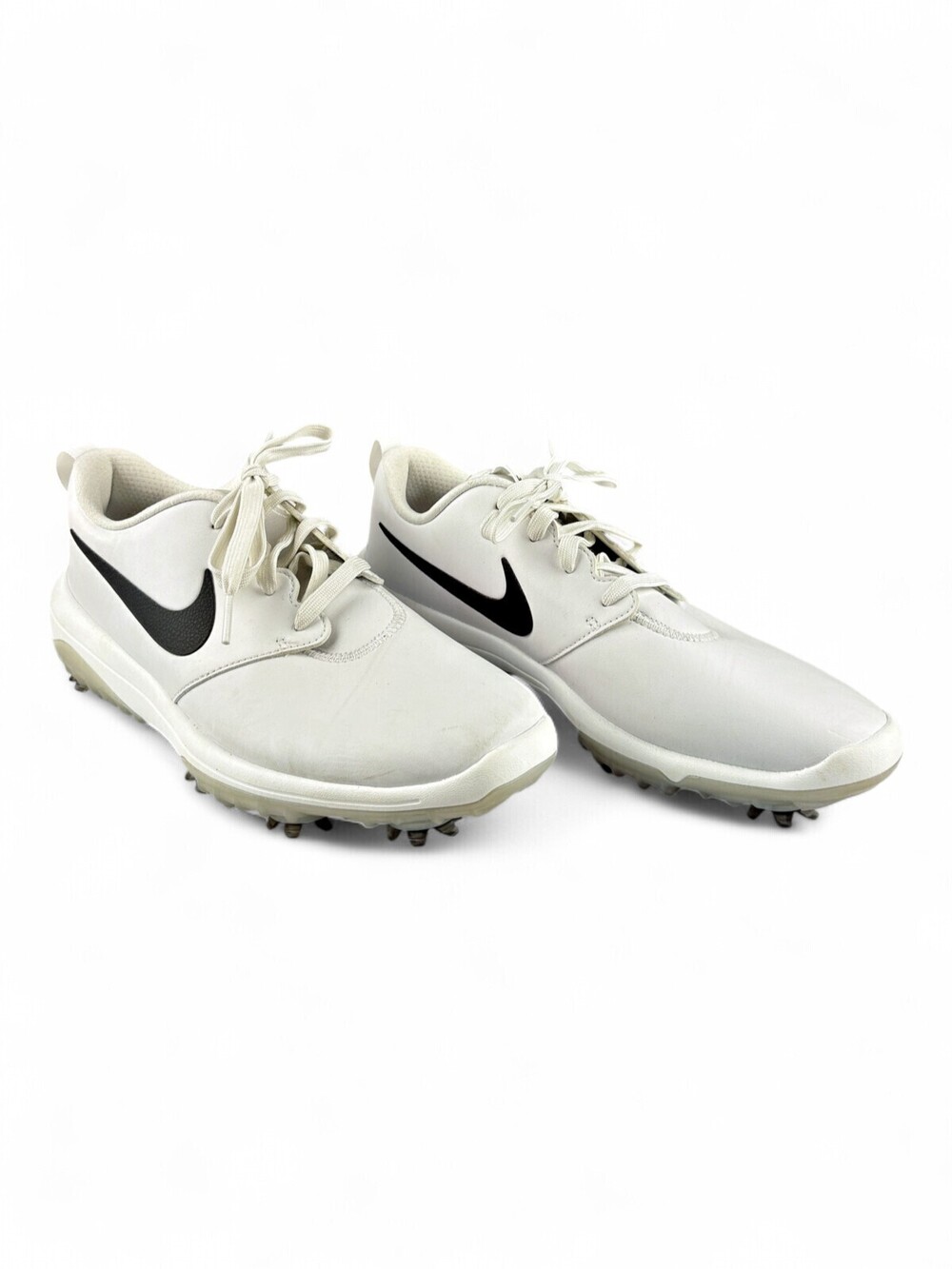 Nike Men's Golf Shoes White Size 7.5 Spiked Athletic